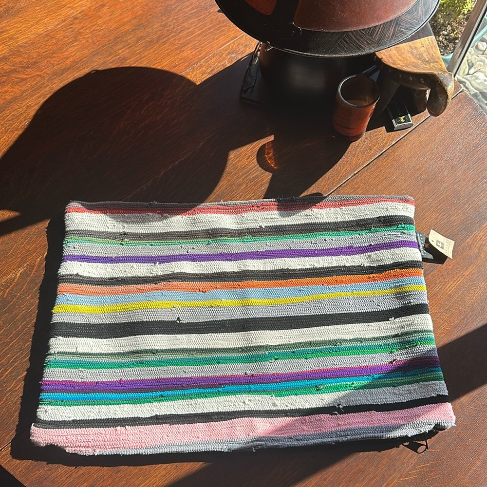🇿🇦Hand made unique one of a kind lumbar pillow case from South Africa NWT